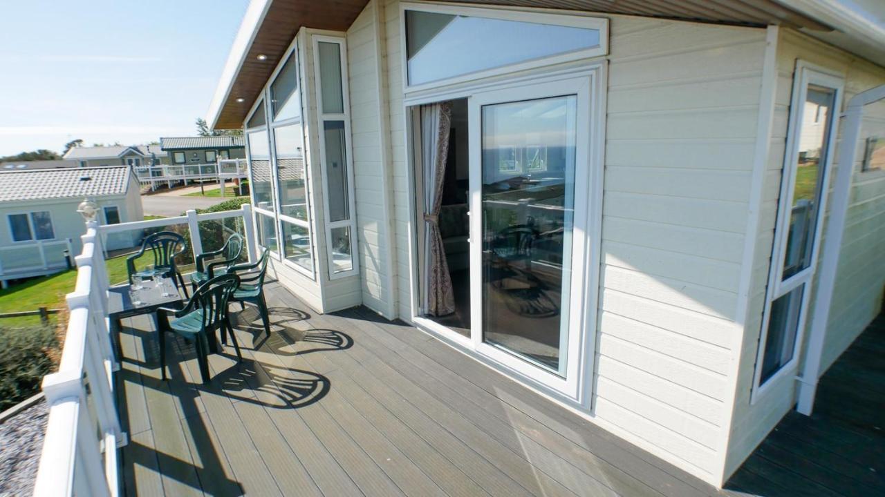 Luxury 3 Bed 2 Bath Lodge With Sea Views! Exmouth Eksteriør billede